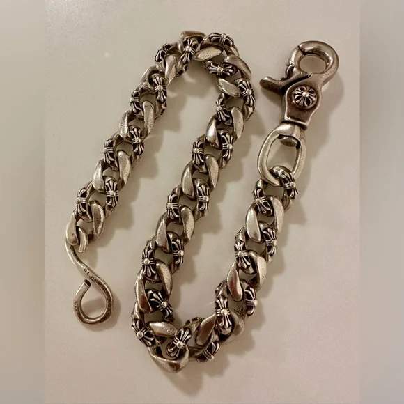 小物 Chrome Hearts / Fancy Long / 1clip Chrome Hearts 1clip Classic links Wallet chain 925 175.2g